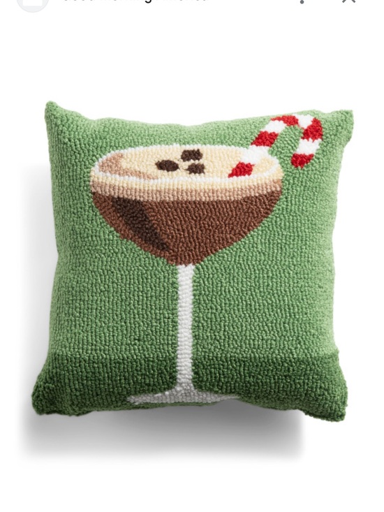Other - Holiday Green Cocktail Pillow
